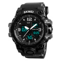 SKMEI 1155B Weiß Digital Herren Armbanduhr Uhren Para Hombres Shock Quarz Analog Elektronische Uhr